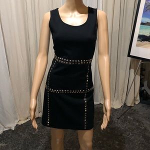 Black , Studded dress